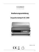 Caso Design CASO DG 2000 Mode d'emploi