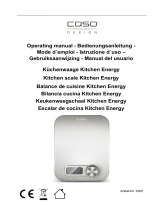 Caso Kitchen Energy Le manuel du propriétaire