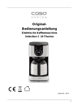 Caso Design Kaffeemaschine Selection - verschiedene Ausführungen Mode d'emploi