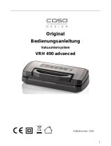 Caso Design VRH 490 advanced Manuel utilisateur