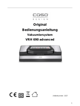 Caso Design VRH 690 advanced Manuel utilisateur