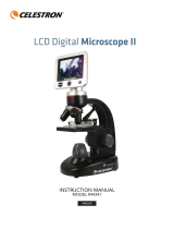 Celestron LCD Digital Microscope II Manuel utilisateur