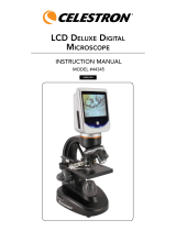 Celestron Deluxe Digital LCD Microscope Manuel utilisateur