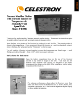 Celestron Deluxe Weather Station Manuel utilisateur