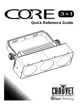 Chauvet Core 3×1 Guide de référence
