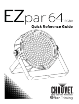 Chauvet EZpar64 RGBA Black Manuel utilisateur