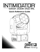 Chauvet Intimidator Wash Zoom 250 IRC Guide de référence