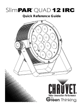 Chauvet SlimPAR QUAD 12 IRC Guide de référence