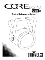 CHAUVET DJ COREpar 40 USB Guide de référence