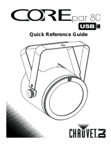 CHAUVET DJ COREpar 80 USB Guide de référence