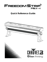 CHAUVET DJ Freedom Strip Hex-4 Guide de référence