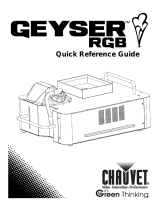 CHAUVET DJ Geyser RGB Guide de référence