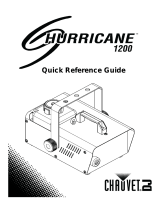 CHAUVET DJ Hurricane 1200 Guide de référence