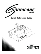 CHAUVET DJ Hurricane 1600 Guide de référence