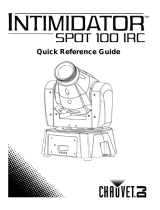 CHAUVET DJ Intimidator Spot 100 IRC Guide de référence