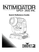 CHAUVET DJ Intimidator Spot 355 IRC Guide de référence