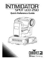 CHAUVET DJ Intimidator Spot LED 250 Guide de référence