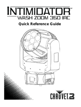 CHAUVET DJ Intimidator Wash Zoom 350 IRC Guide de référence