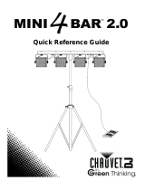 CHAUVET DJ Mini 4BAR 2.0 Guide de référence