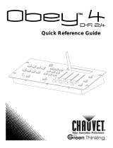 CHAUVET DJ Obey 4 D-Fi 2.4 Mode d'emploi