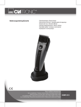 Clatronic Hair and beard trimmer HSM/R 3313 titan/black Manuel utilisateur