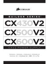 Corsair BUILDER CX500 Le manuel du propriétaire