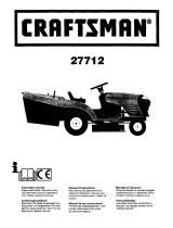 Craftsman 27712 Le manuel du propriétaire