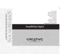 Creative DESKTOP THEATRE 5.1 DTT2500 DIGITAL Manuel utilisateur