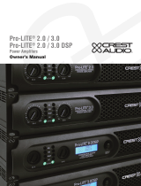 Crest Audio Pro-LITE 2.0 Manuel utilisateur