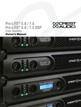 Crest Audio Pro-LITE 5.0 Manuel utilisateur