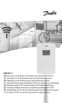 Danfoss CF-RF Room Thermostat Guide d'installation