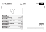 Danfoss ESMT Guide d'installation