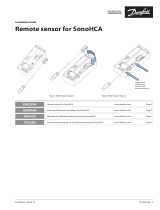 Danfoss Remote Sensor for SonoHCA Guide d'installation