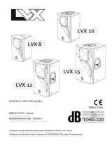 dBTechnologies LVX 8 Manuel utilisateur