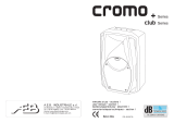 dB Technologies Cromo + Series Manuel utilisateur