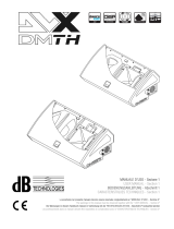 dB Technologies DVX DM12 TH Manuel utilisateur