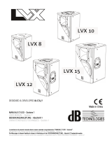 dB Technologies LVX 12 Manuel utilisateur