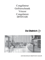 De Dietrich DFS914JE Le manuel du propriétaire