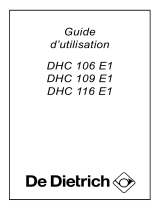 De Dietrich DHC116XE1 Le manuel du propriétaire