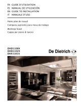 Groupe Brandt DHD1100X Le manuel du propriétaire