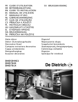 De Dietrich DHD584XE1 Le manuel du propriétaire