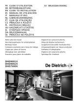De Dietrich DHD9001X Le manuel du propriétaire