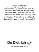 De Dietrich DHG370XP1 Le manuel du propriétaire