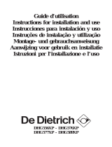 De Dietrich DHG589XP1 Le manuel du propriétaire