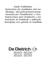 De Dietrich DHG577XP1 Le manuel du propriétaire