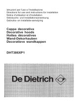 De Dietrich DHT386XP1 Le manuel du propriétaire