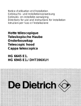 De Dietrich DHT396XU1 Le manuel du propriétaire