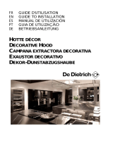 De Dietrich DHT6905X Le manuel du propriétaire