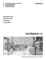 De Dietrich DRS926JE Le manuel du propriétaire