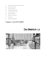 De Dietrich Teppan Yaki DTE1068X Le manuel du propriétaire